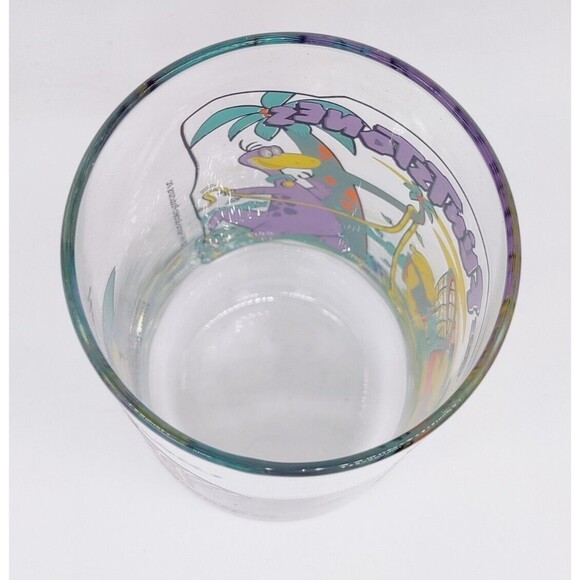 Vintage Hardees Flintstones The First 30 Years Glass Dino The Snorkasaurus Story - Picture 5 of 8